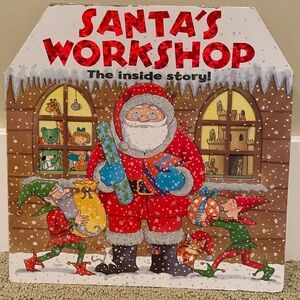Hardcover Santa’s Workshop Book